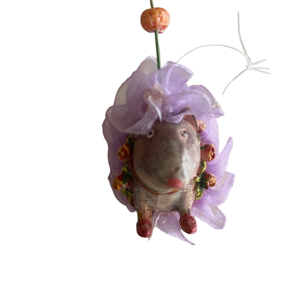 Vintage Patience Brewster Krinkles Dept 56 Mini Spooky Pet Ornament Halloween - Picture 4 of 12